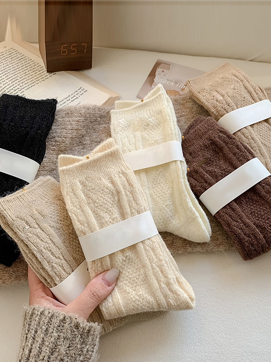 Charlie™ – 6 paar wollen wintersokken