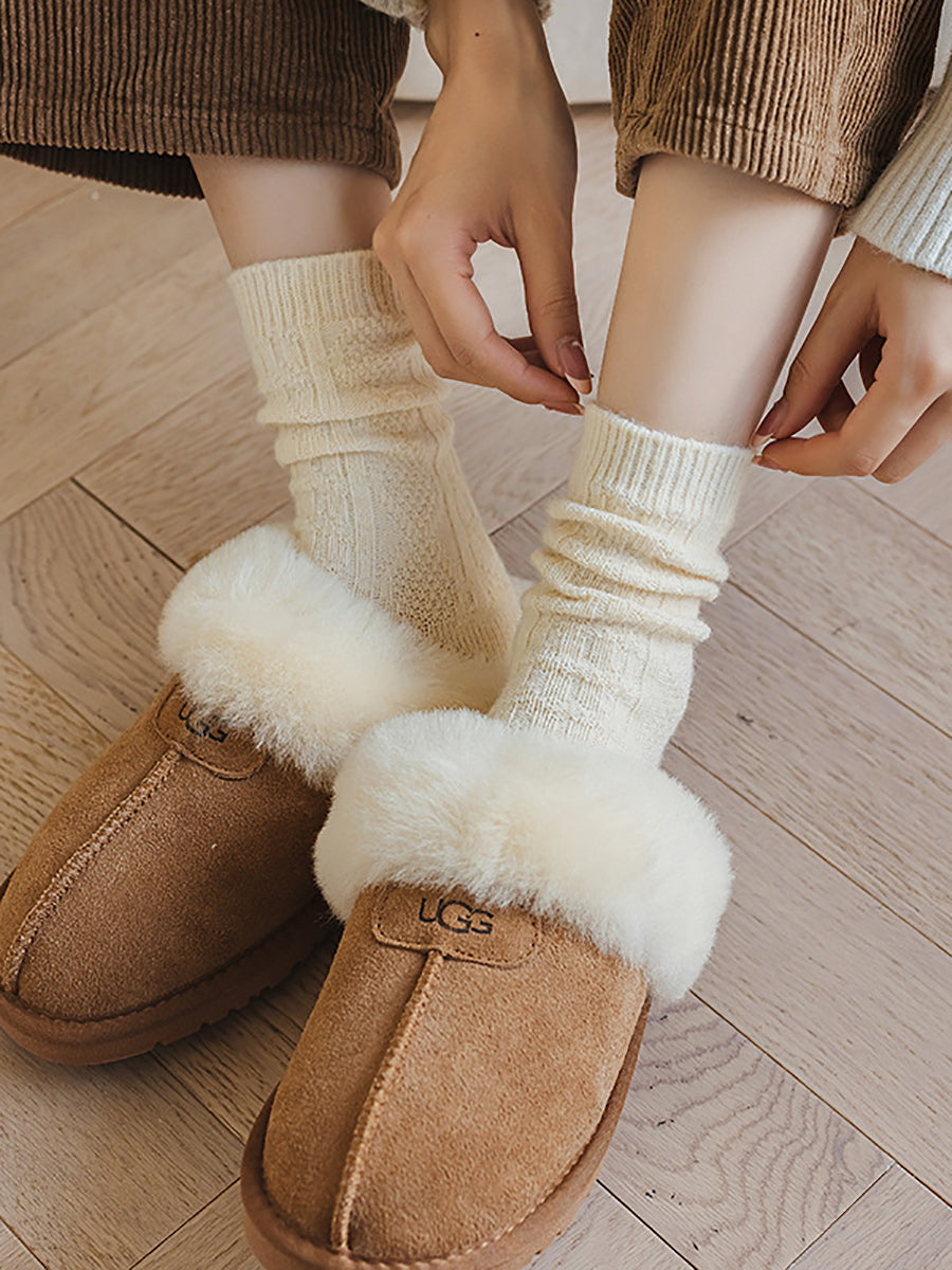 Charlie™ – 6 paar wollen wintersokken