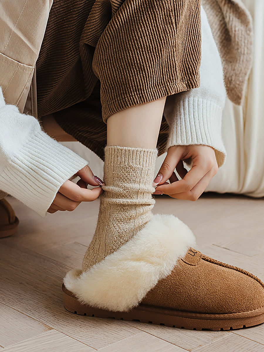 Charlie™ – 6 paar wollen wintersokken