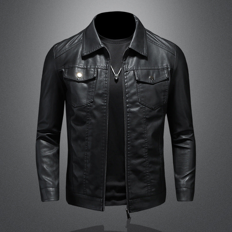 Laurence™ – Klassiek leren motorjack