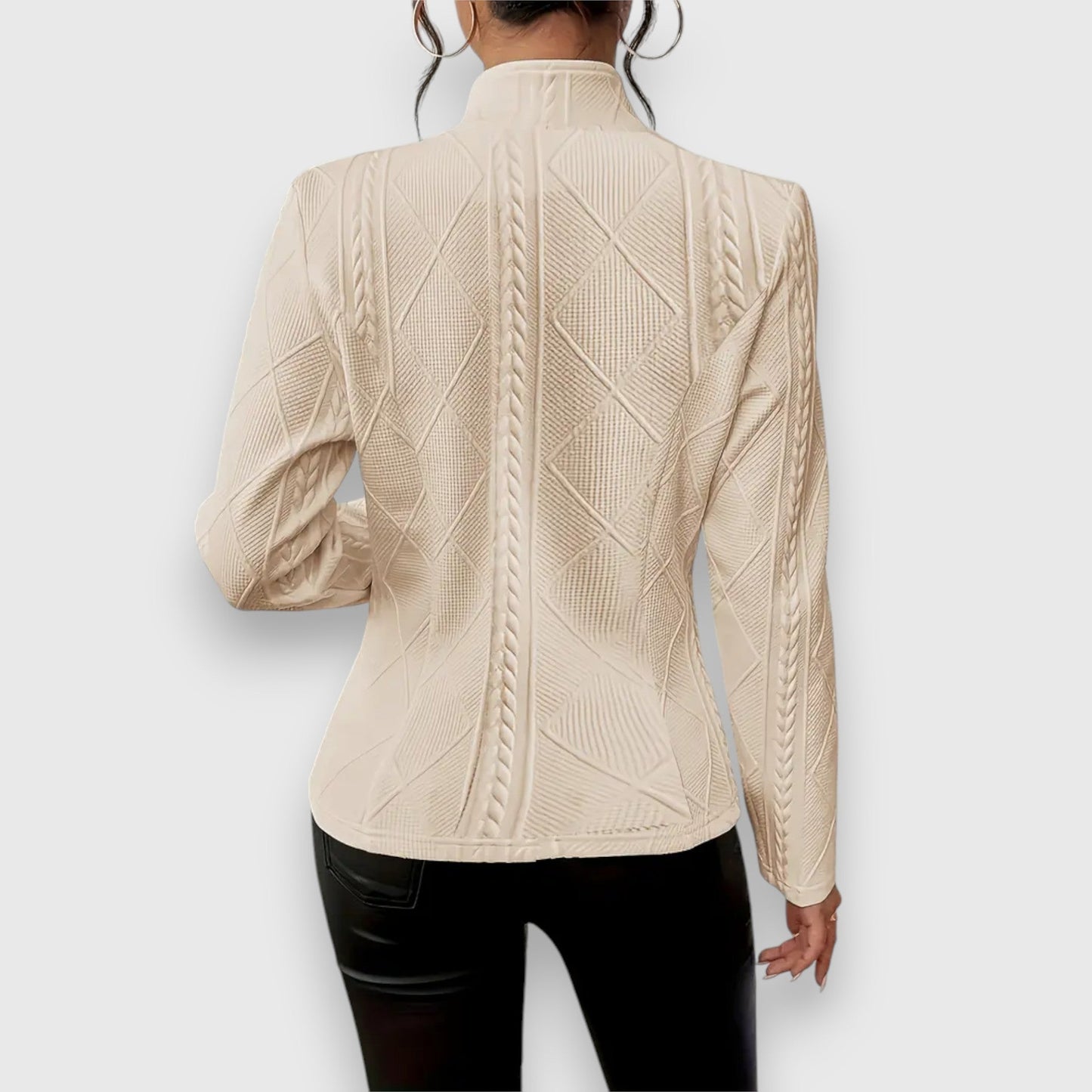 Serena™ – Blazer met Textuur