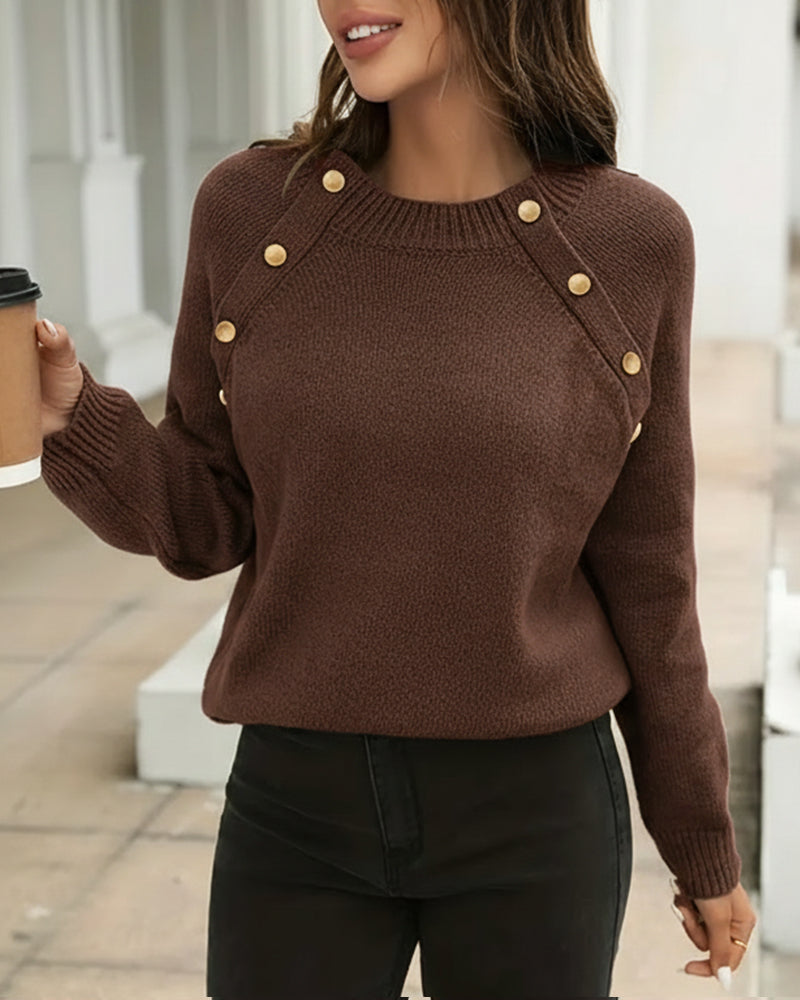 Fanny™ – Gebreide Stijlvolle Trui