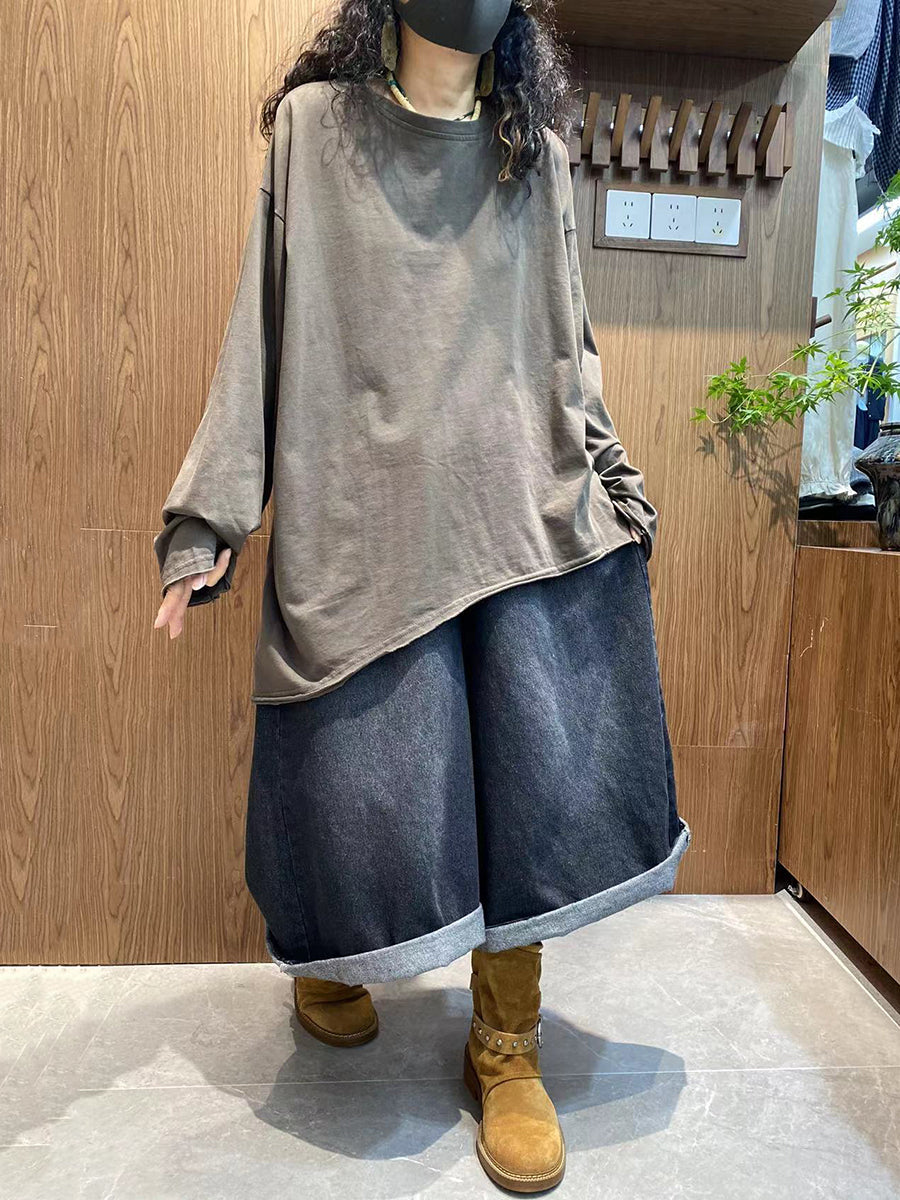 Fanny™ – Katoenen shirt met ronde hals