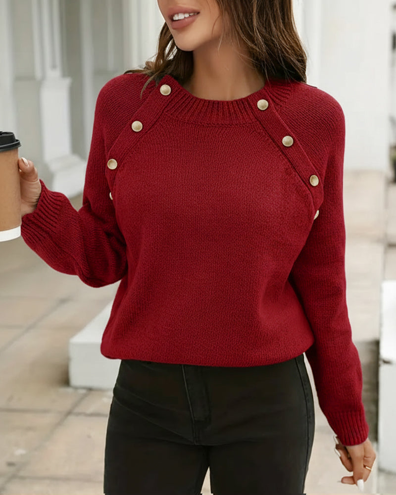 Fanny™ – Gebreide Stijlvolle Trui