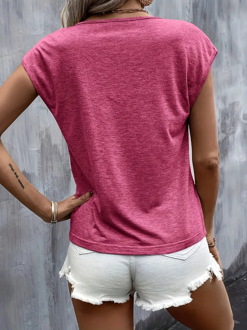 Hartprint T-shirt | Samen tegen borstkanker