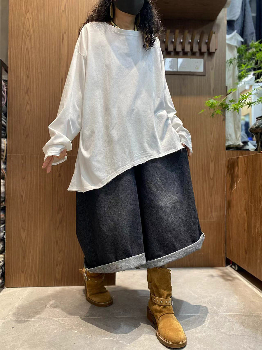Fanny™ – Katoenen shirt met ronde hals