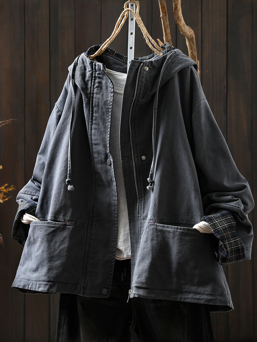 Faith™ – Katoenen jas met capuchon