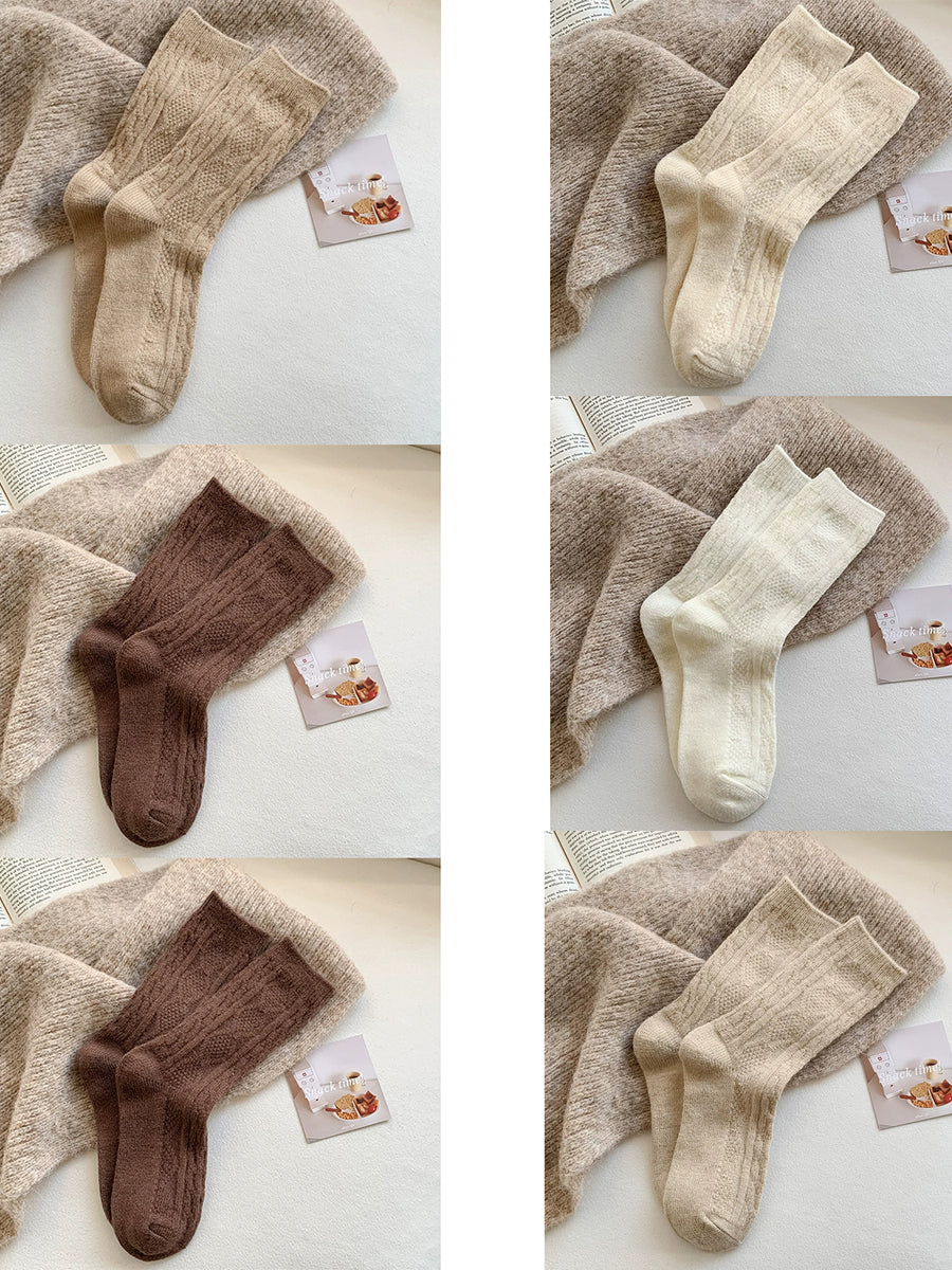 Charlie™ – 6 paar wollen wintersokken