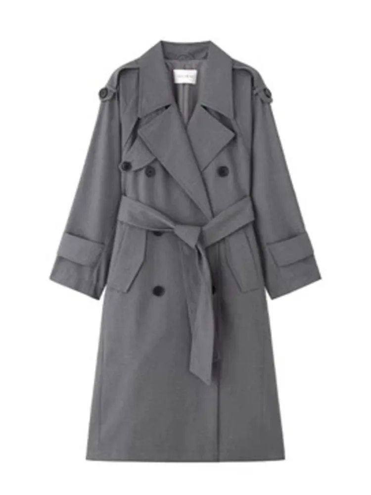 Gema™ - Oversized lange trenchcoat