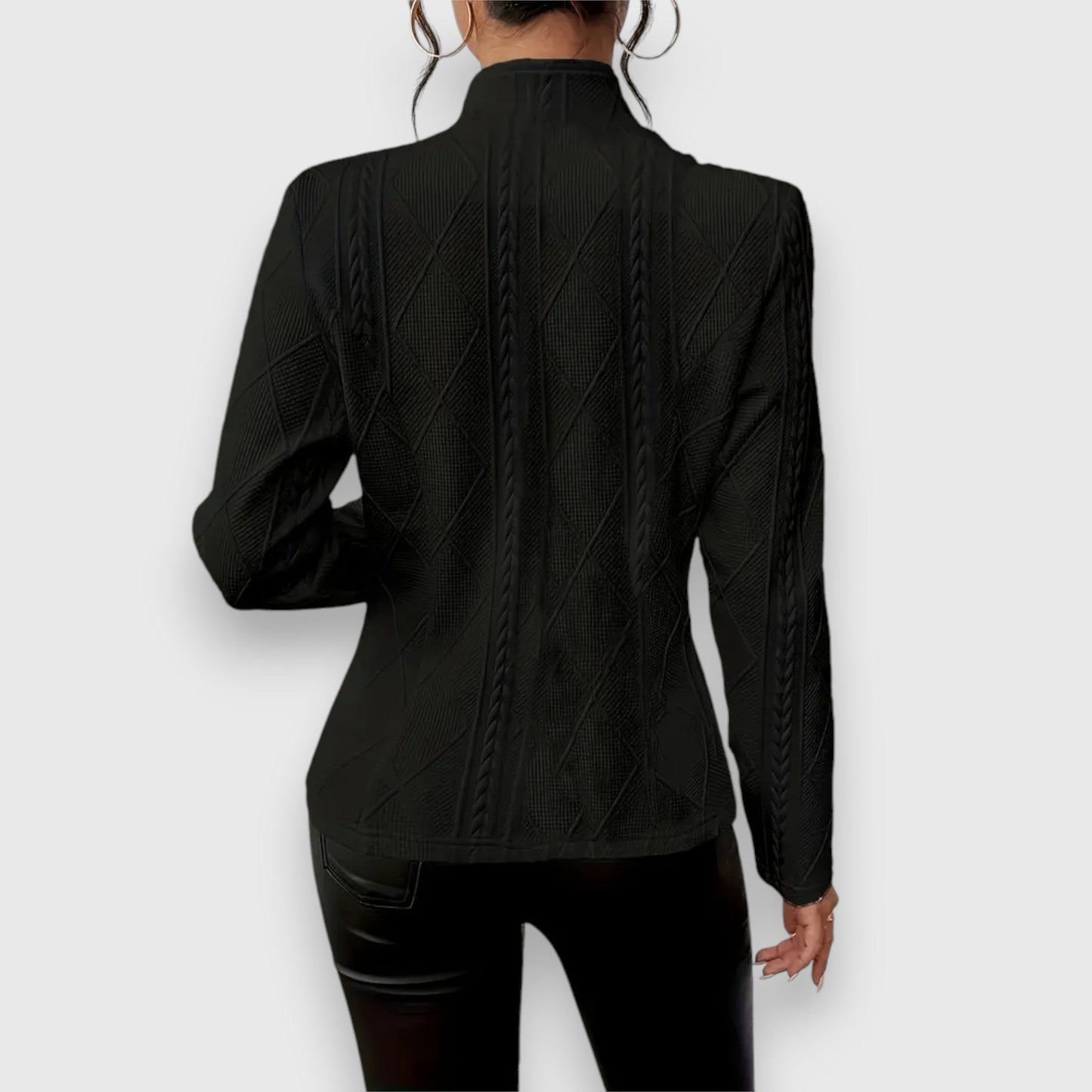 Serena™ – Blazer met Textuur