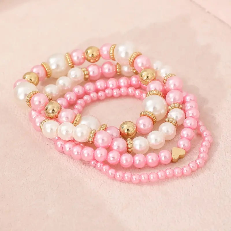 Parel Harmonie Armbanden | Samen tegen Borstkanker