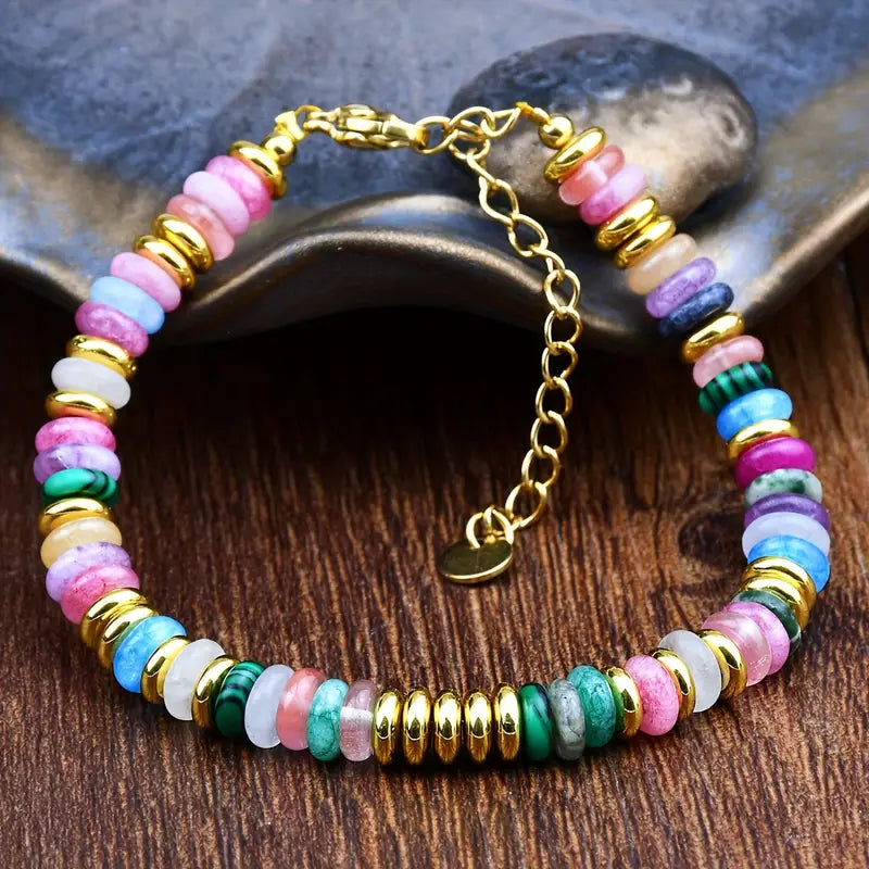 Kleurrijke Harmonie Armband | Samen tegen Borstkanker