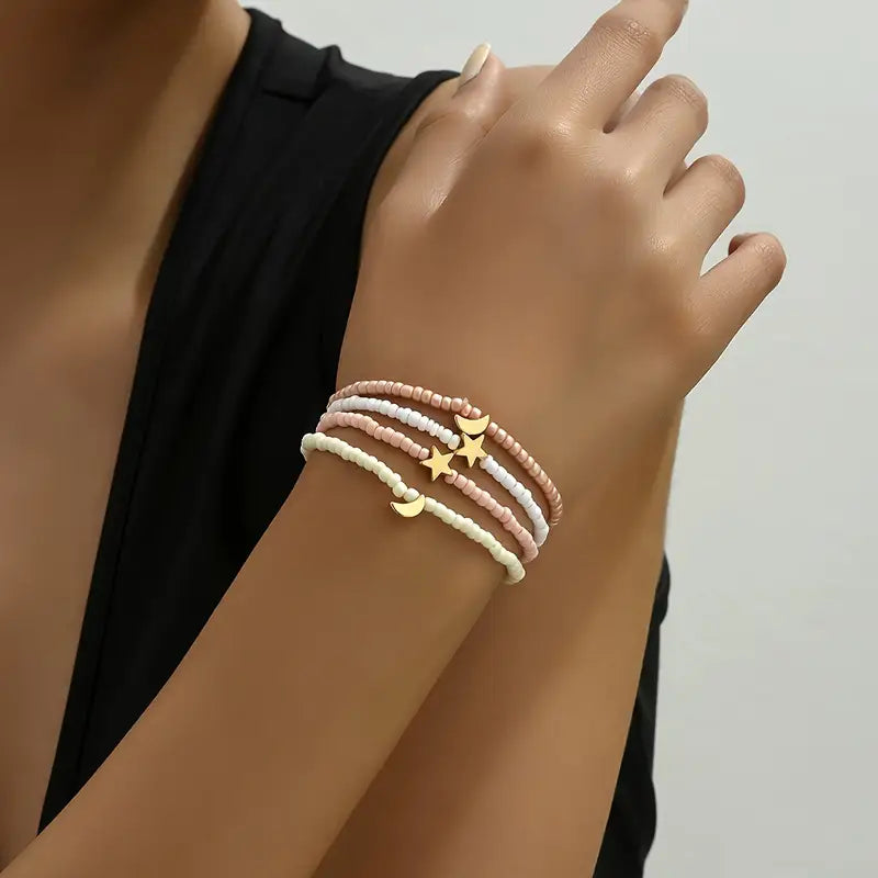 Ster en Maan Armband | Samen tegen Borstkanker