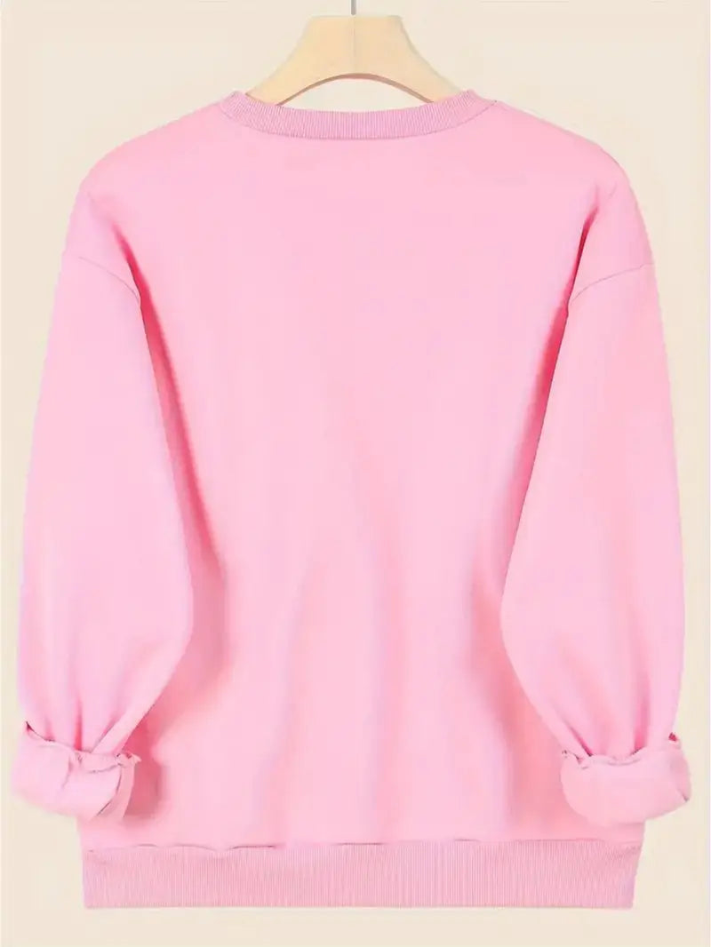Zachtroze droom Sweater | Samen tegen borstkanker