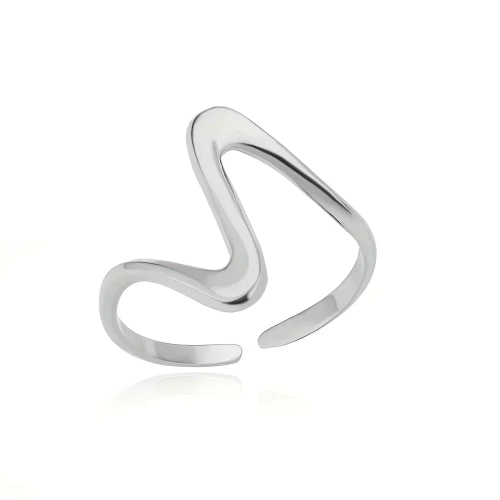 Geometrische Golf Ring | Samen tegen Borstkanker