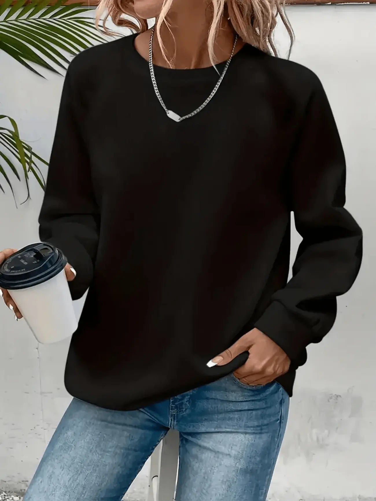 Zachtroze droom Sweater | Samen tegen borstkanker