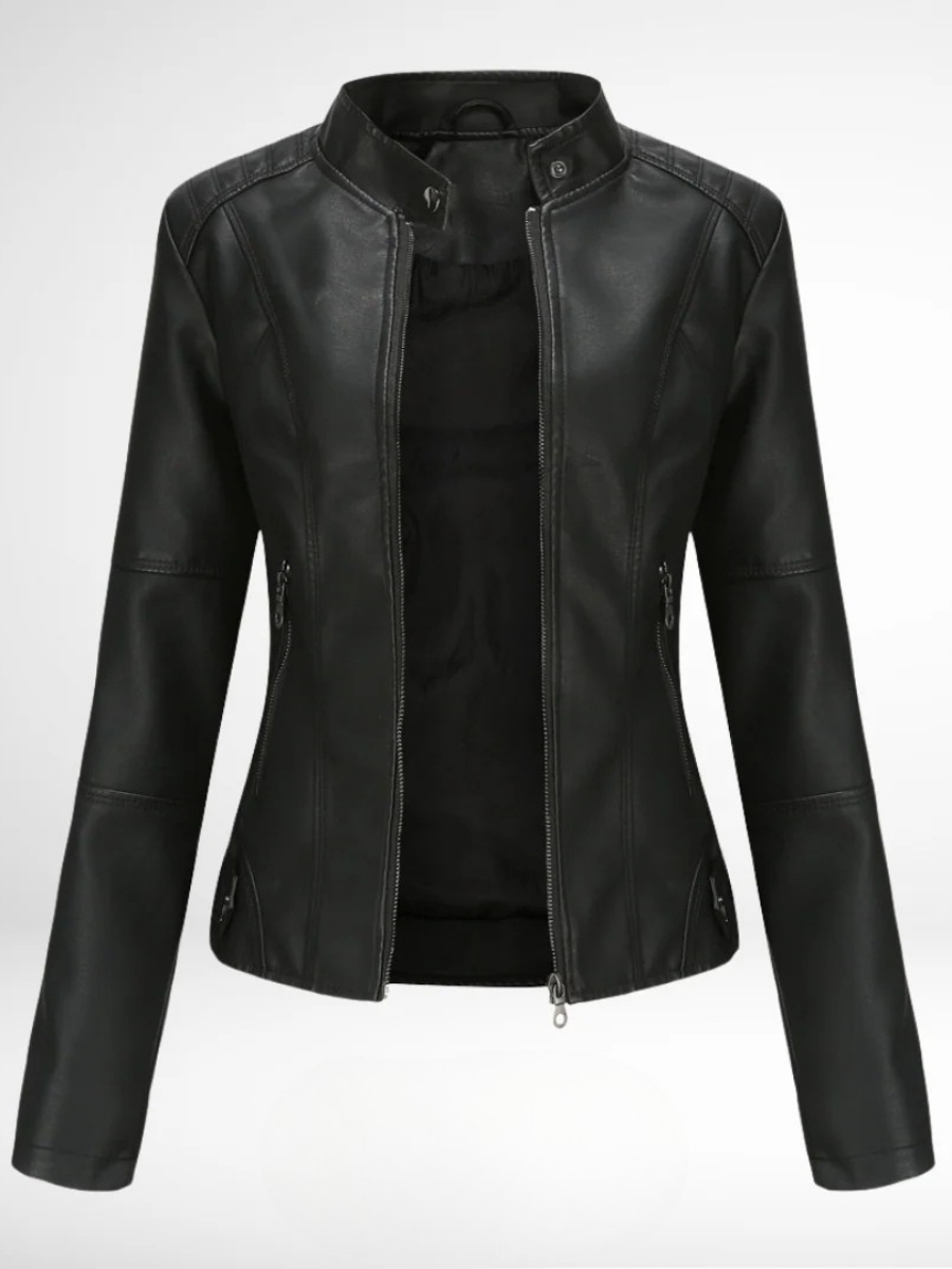 Sienna™ – Luxe Leren Jas