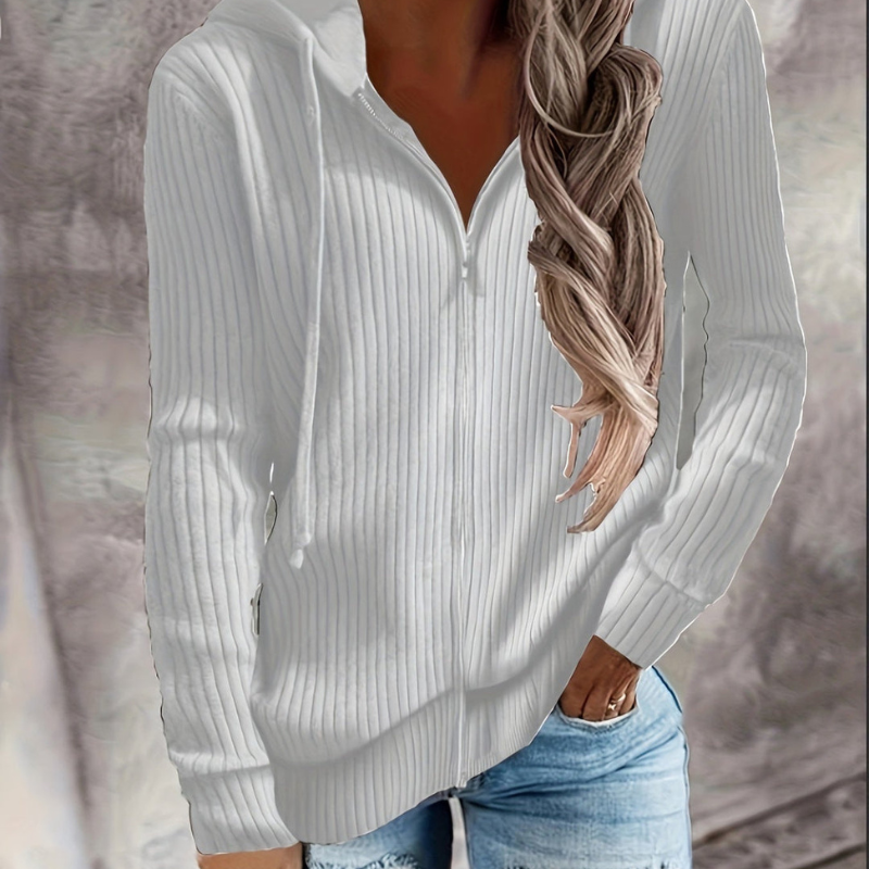Jasmine™ - Gebreide capuchonjas