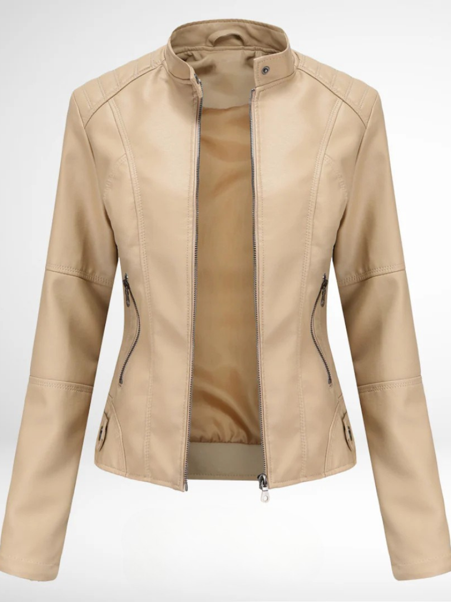 Sienna™ – Luxe Leren Jas