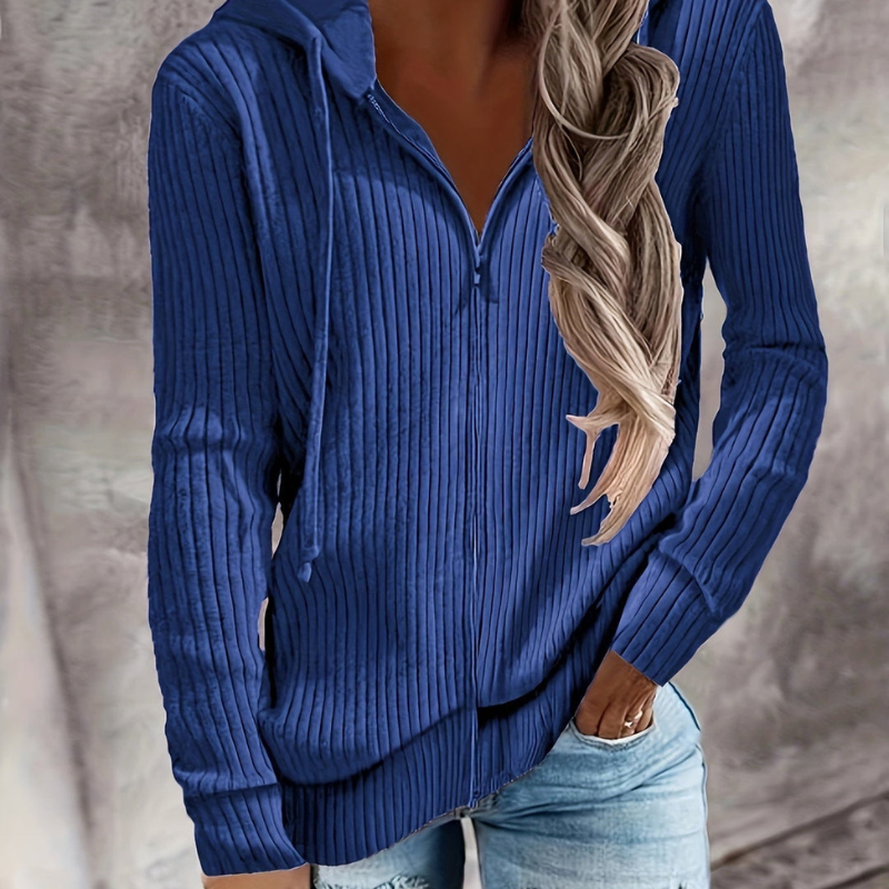 Jasmine™ - Gebreide capuchonjas