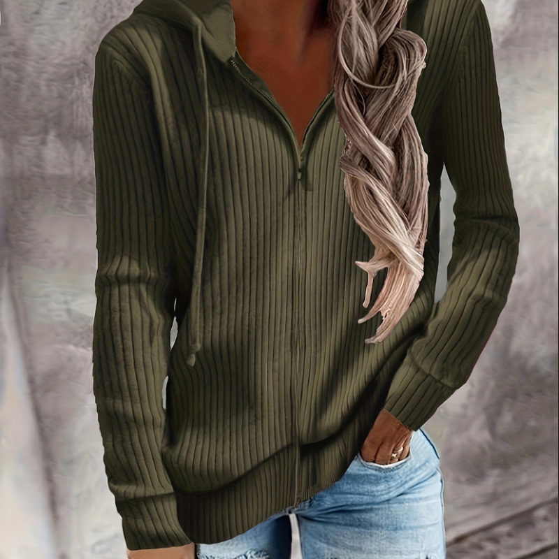 Jasmine™ - Gebreide capuchonjas
