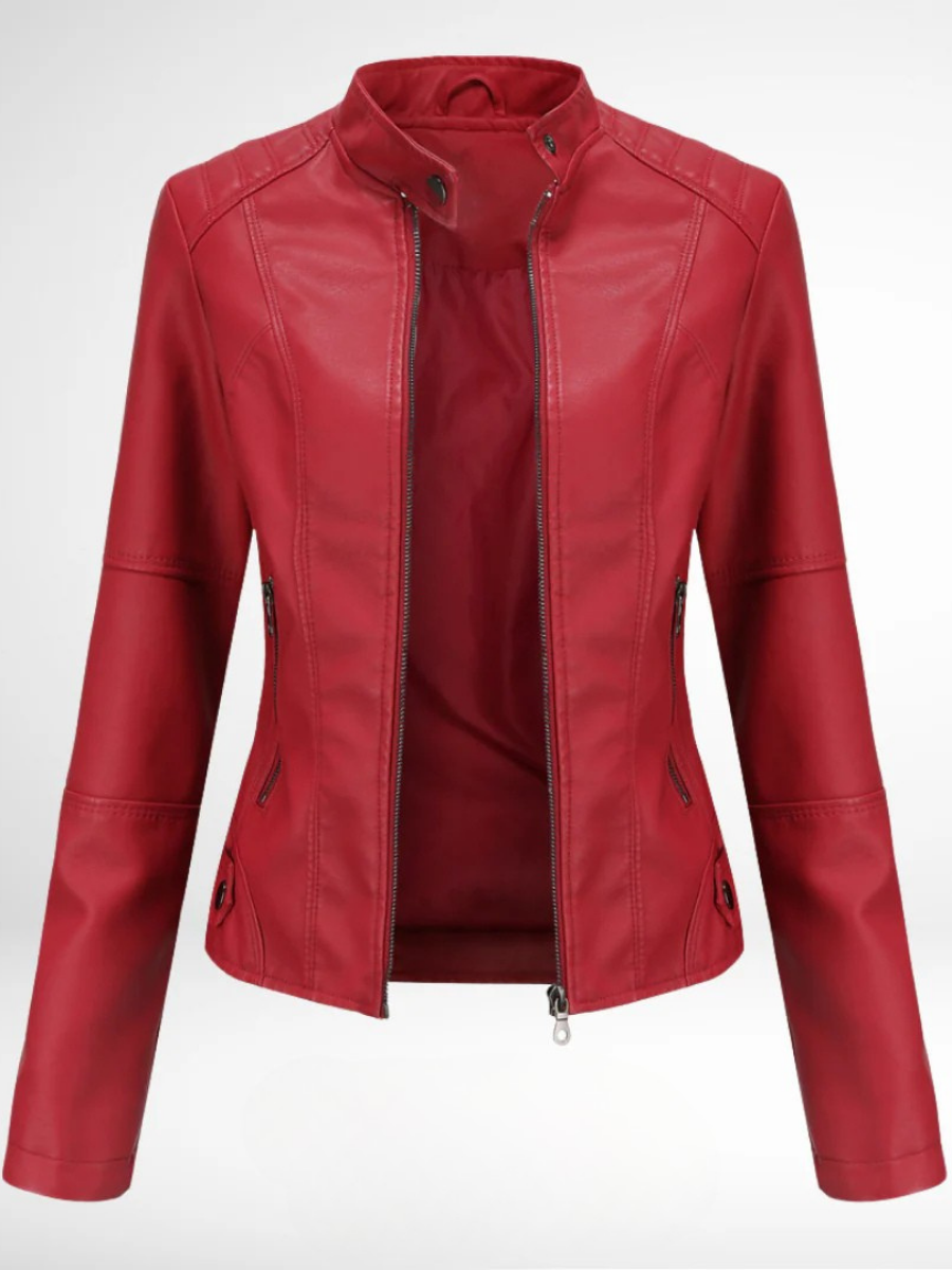Sienna™ – Luxe Leren Jas
