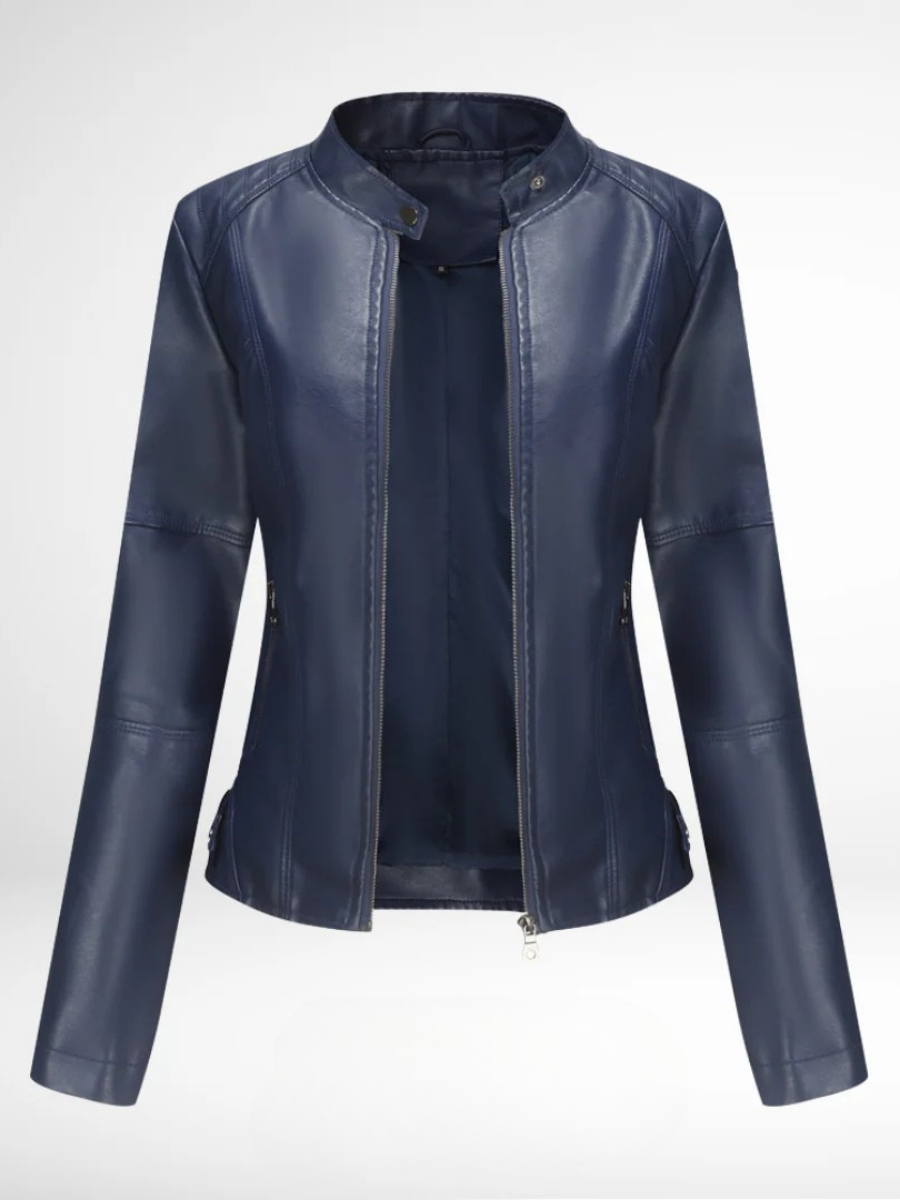 Sienna™ – Luxe Leren Jas
