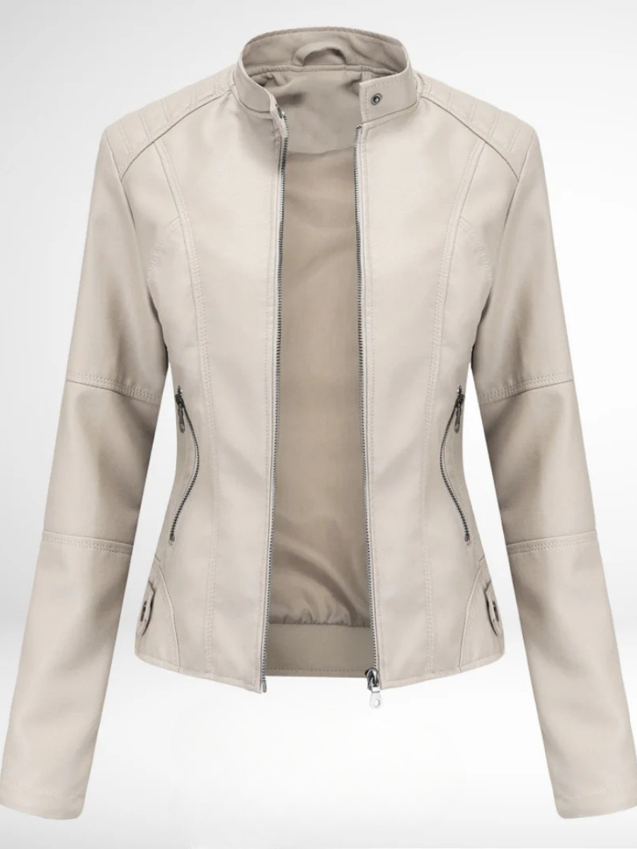 Sienna™ – Luxe Leren Jas