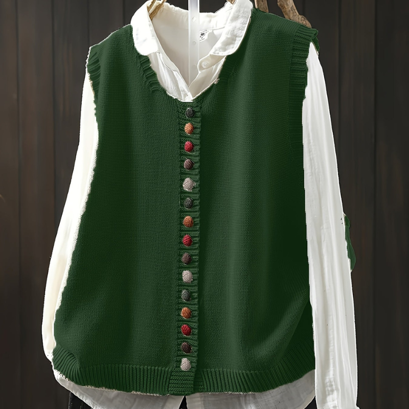 Dione™ – Mouwloos Gebreid Vest