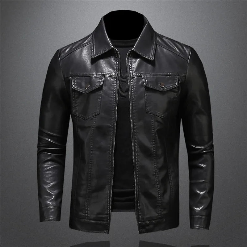 Laurence™ – Klassiek leren motorjack