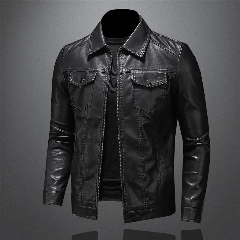 Laurence™ – Klassiek leren motorjack