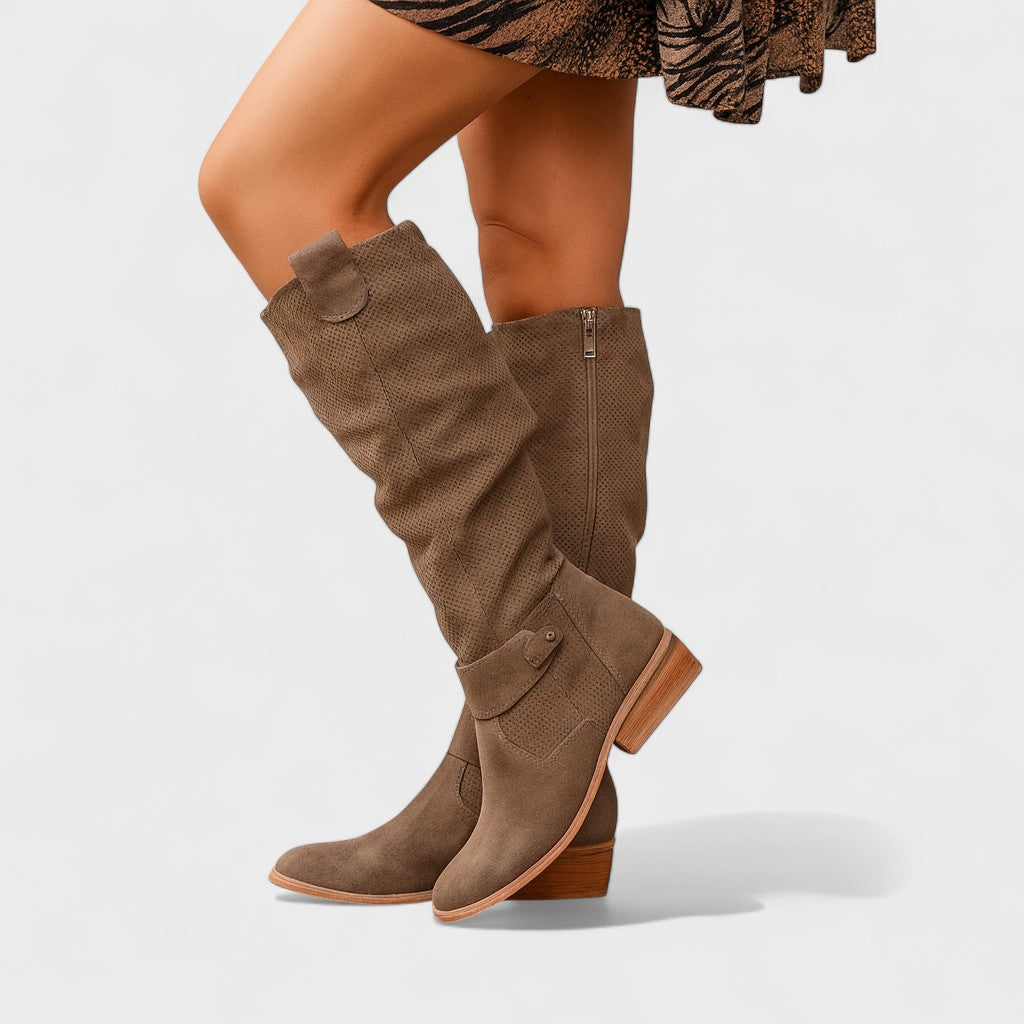 Diana™ – Tijdloze Kniehoge Laarzen