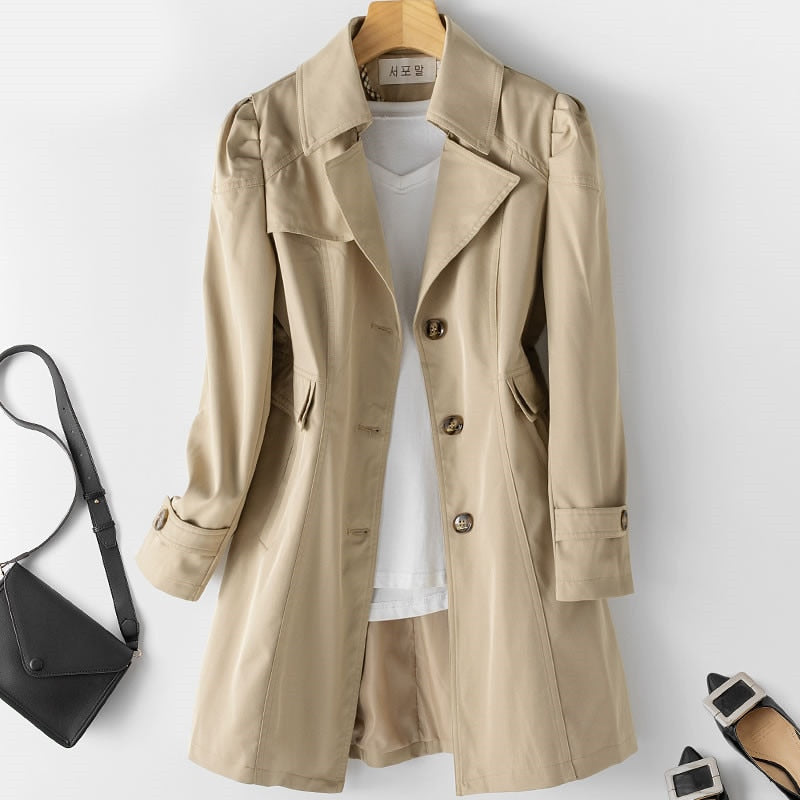 Linda™ - Casual wintertrenchcoat