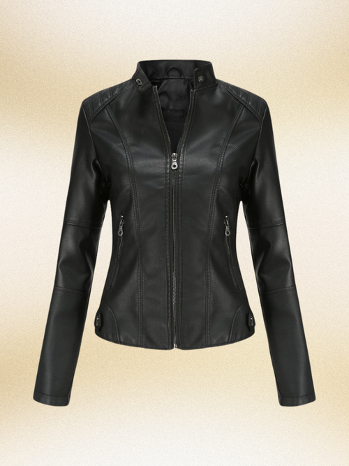 Sienna™ – Luxe Leren Jas