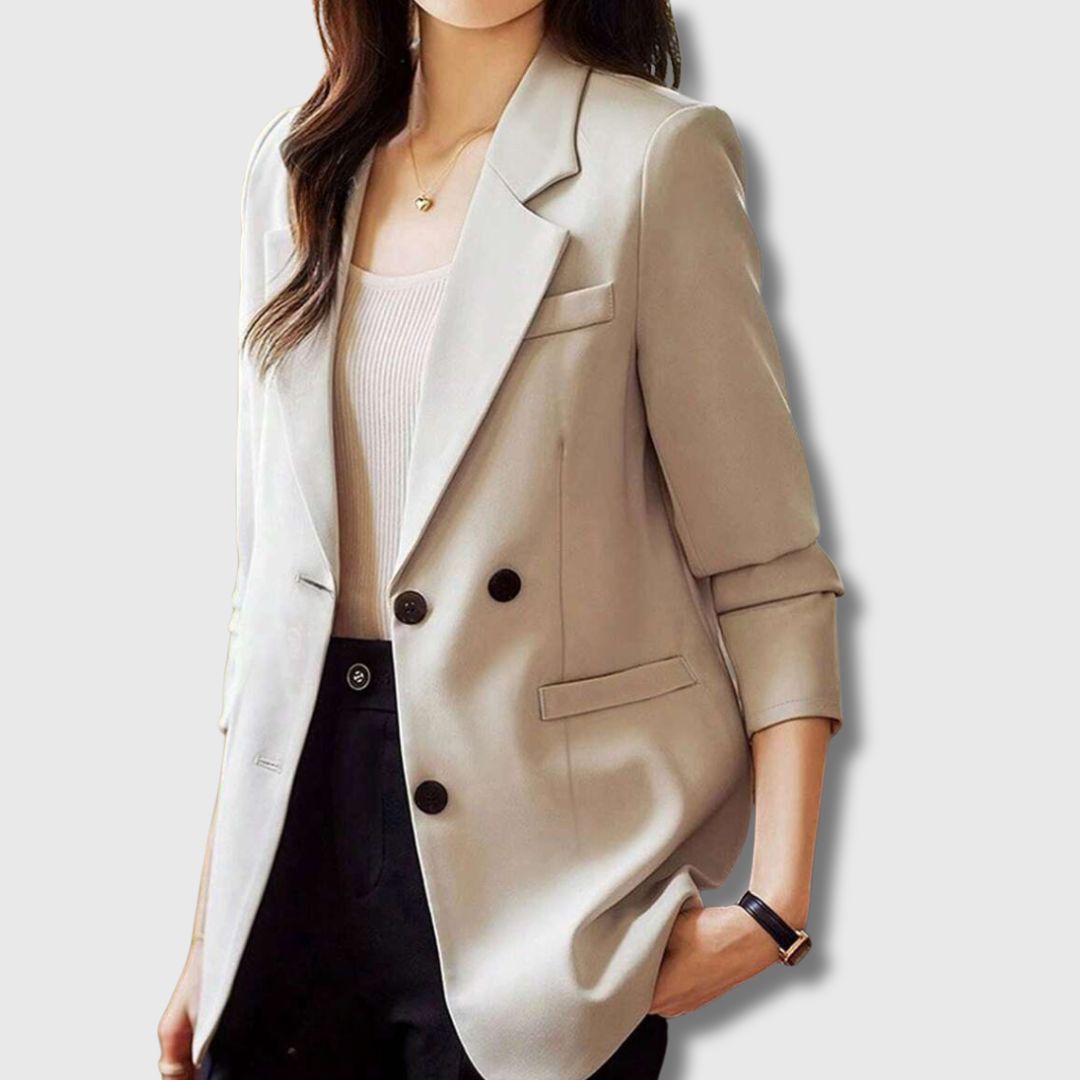 Estelle™ – Klassieke Lange Blazer