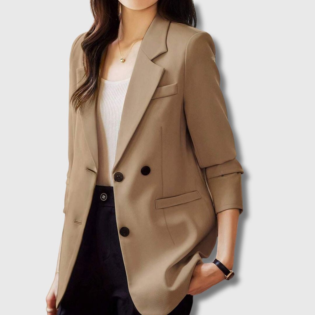 Estelle™ – Klassieke Lange Blazer