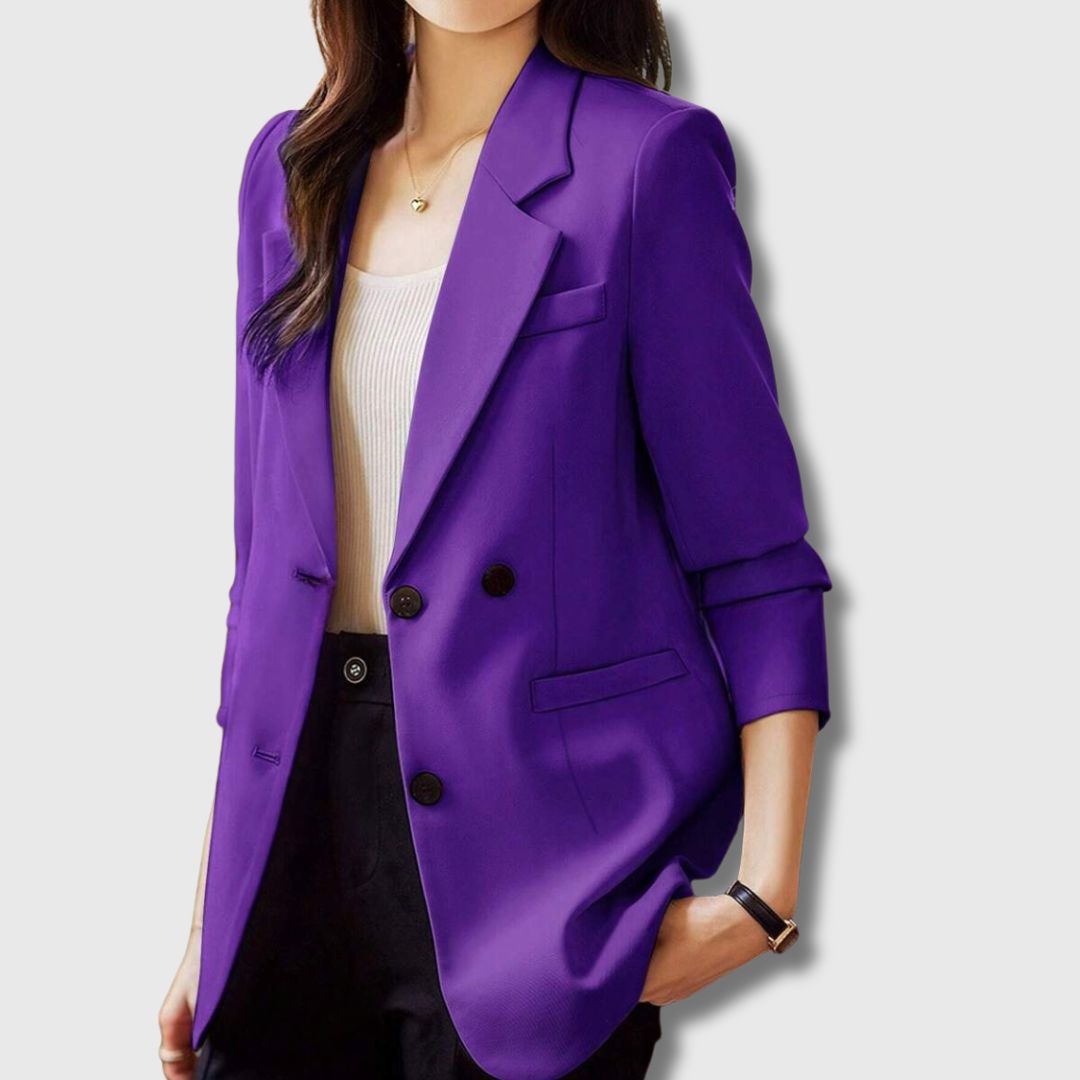Estelle™ – Klassieke Lange Blazer