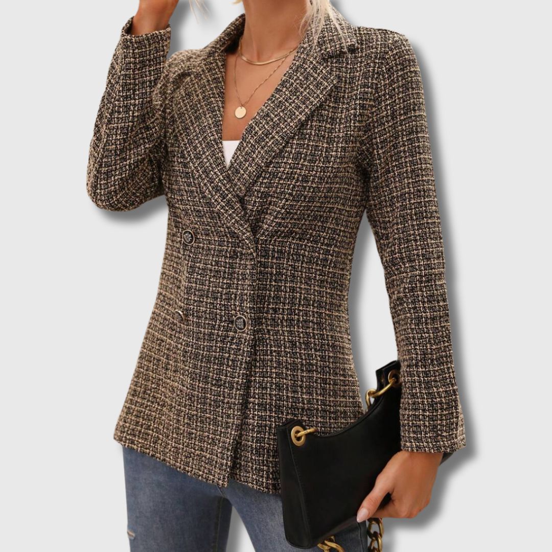 Sabine™ - Chique tweed blazer