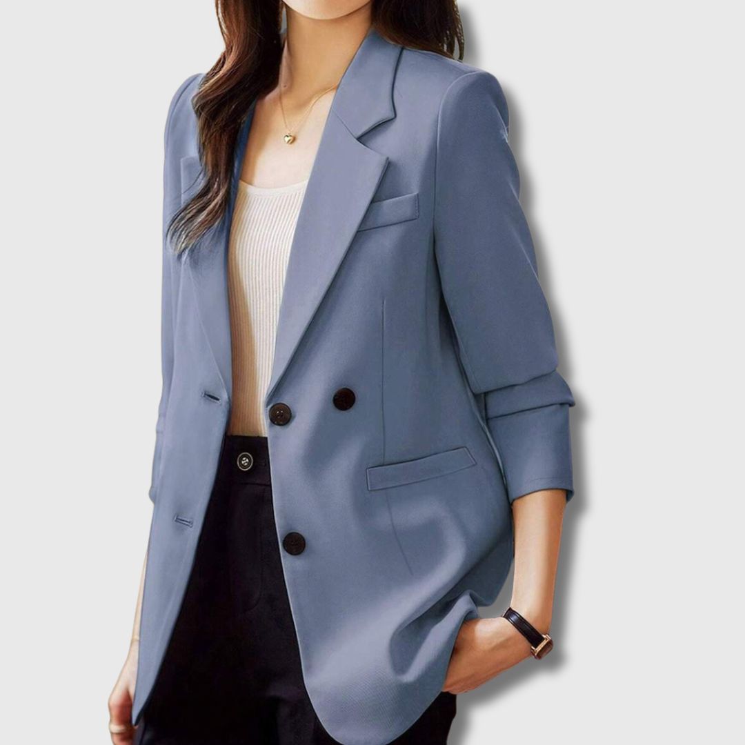 Estelle™ – Klassieke Lange Blazer