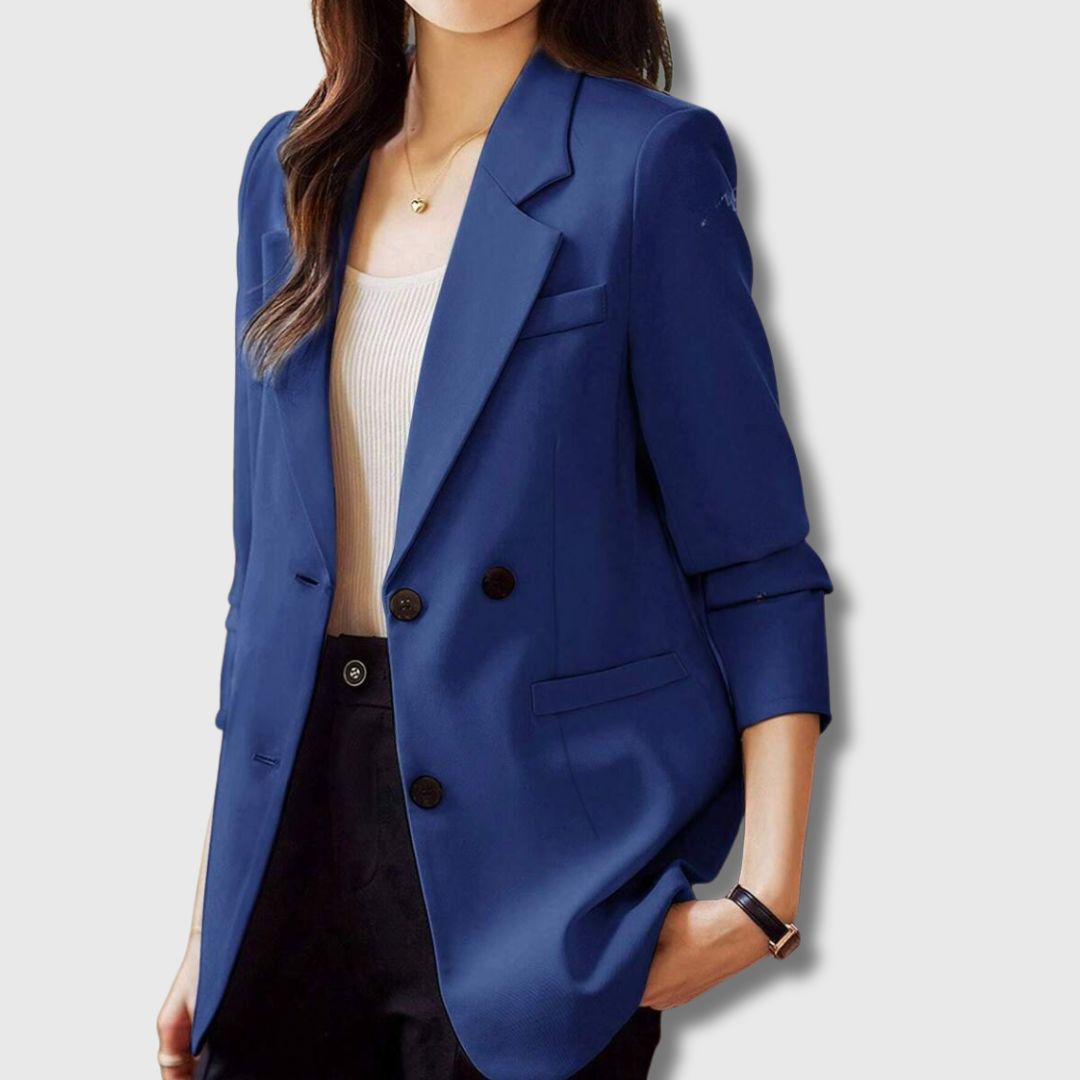 Estelle™ – Klassieke Lange Blazer