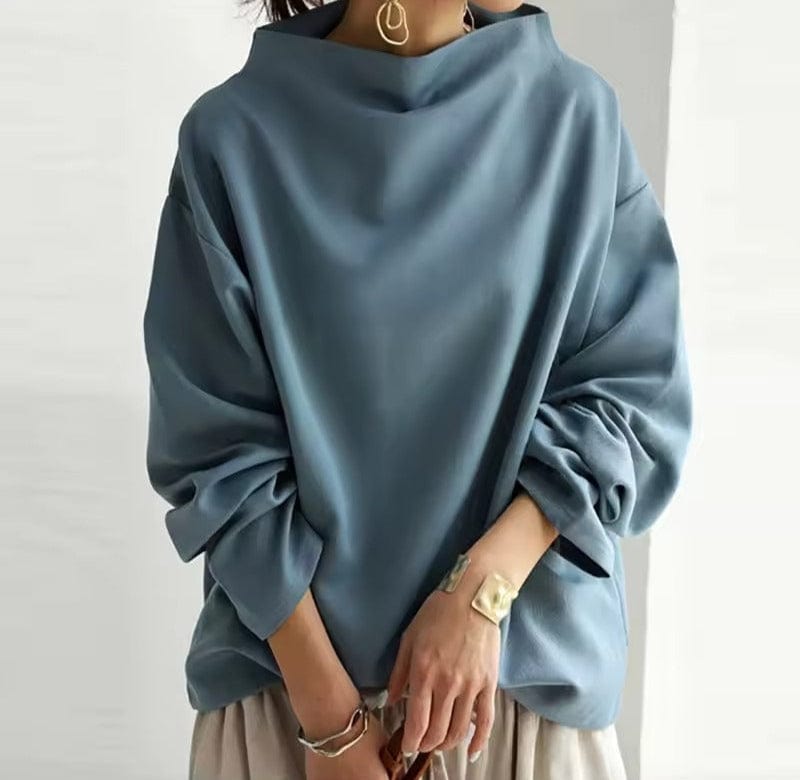 Elly™ – Stijlvolle Wintertop met Hoge Hals