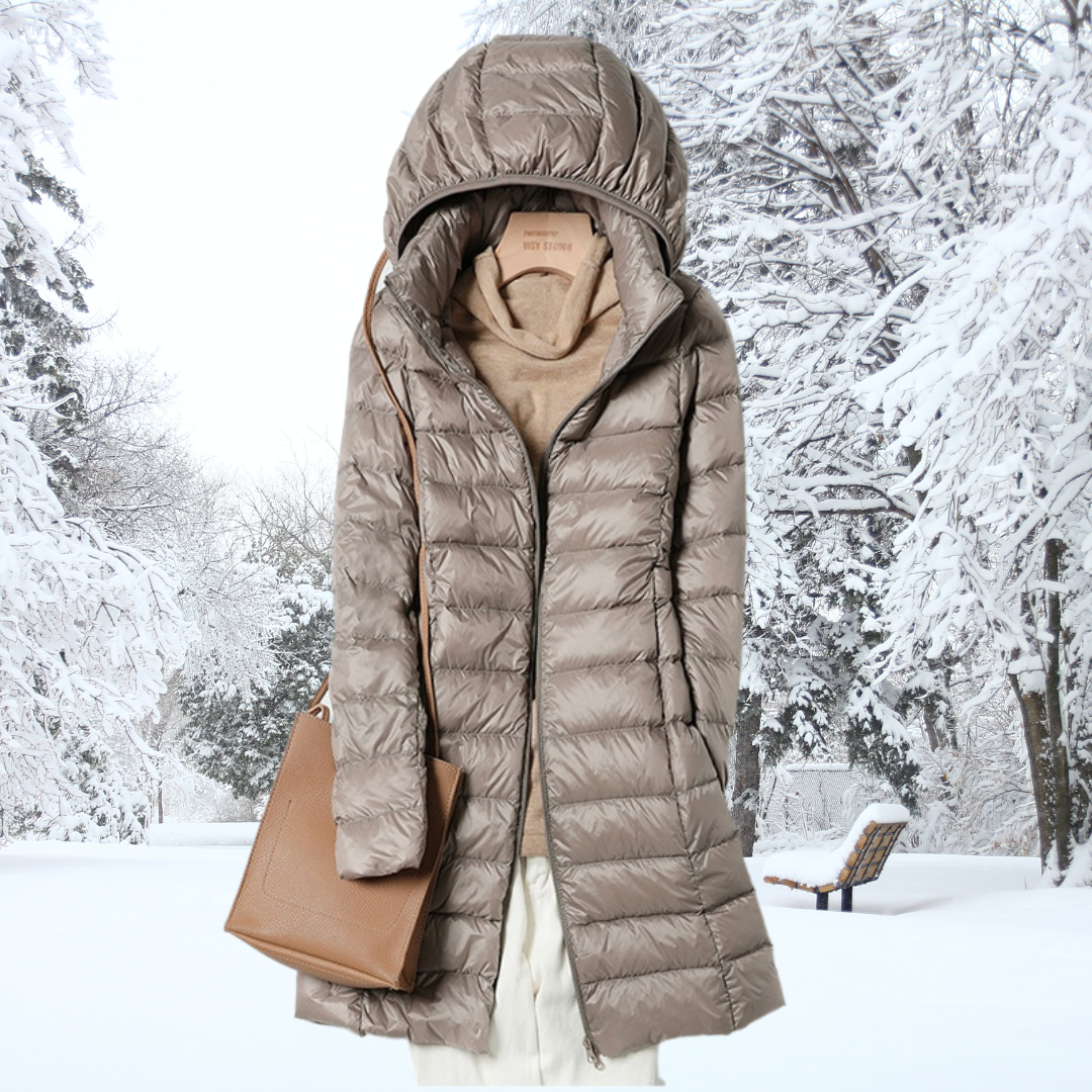 Pauline™ – Lange Winter Donsjas