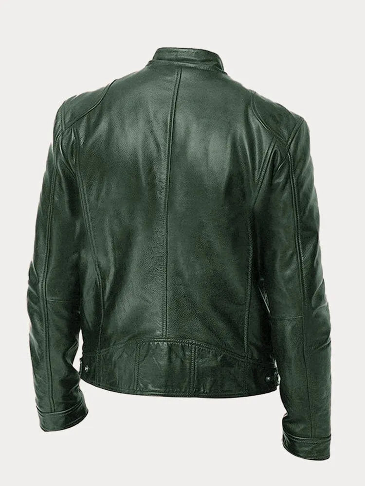 Fidel™ – Leren motorjack