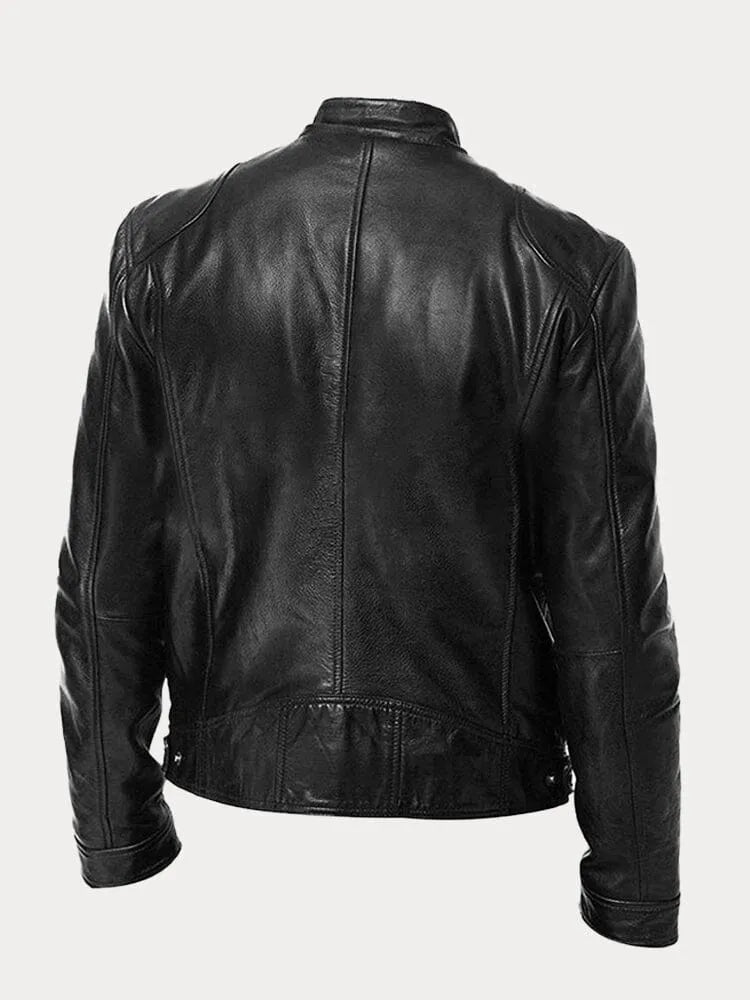 Fidel™ – Leren motorjack