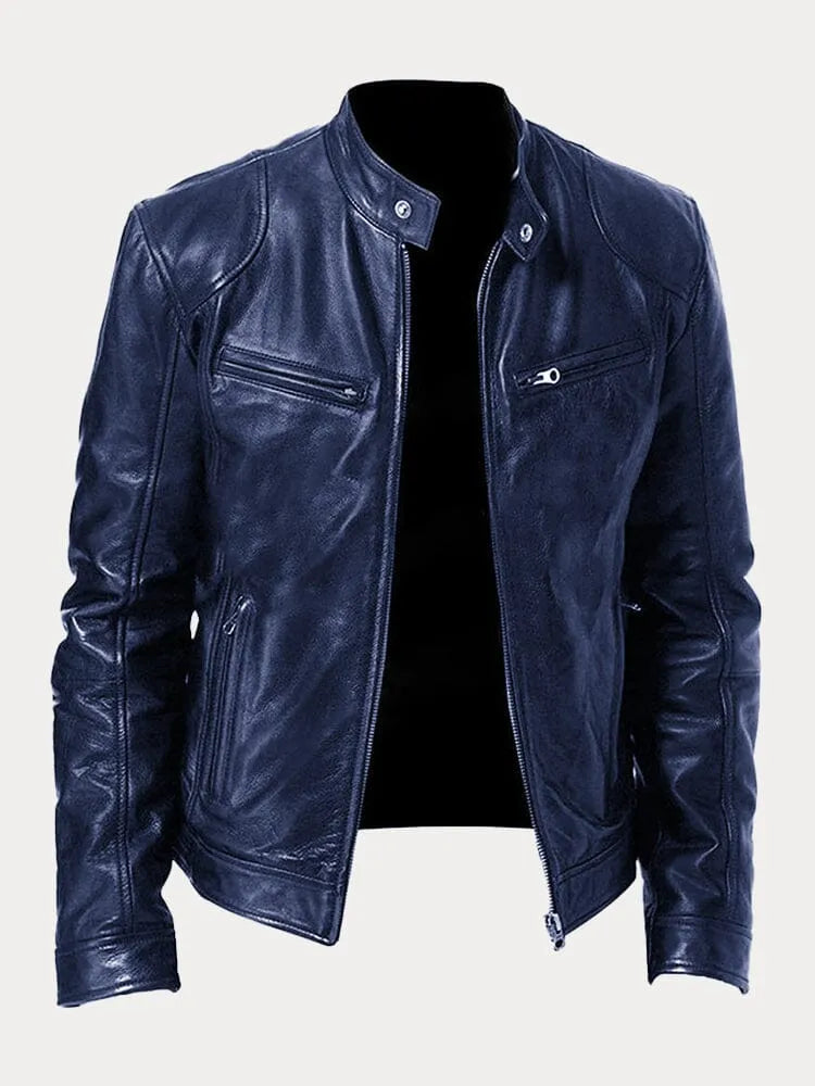 Fidel™ – Leren motorjack