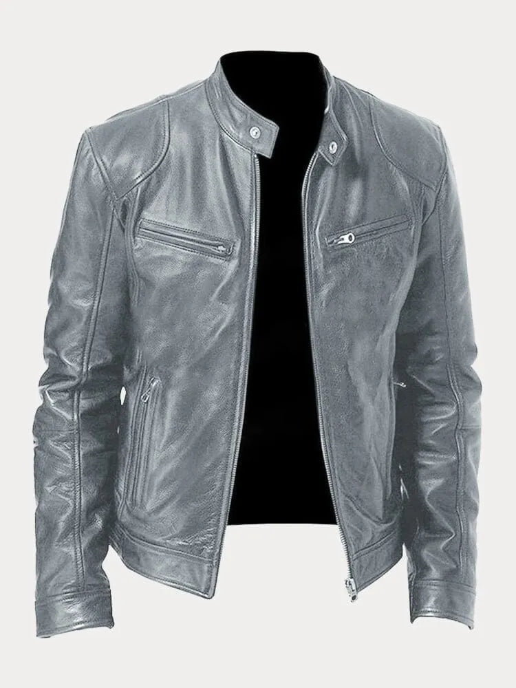 Fidel™ – Leren motorjack
