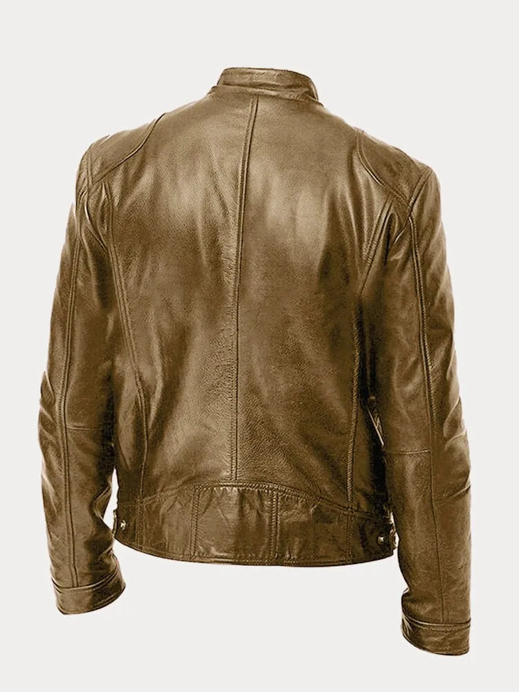 Fidel™ – Leren motorjack