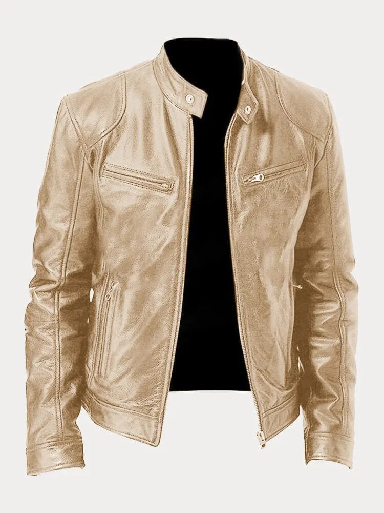 Fidel™ – Leren motorjack