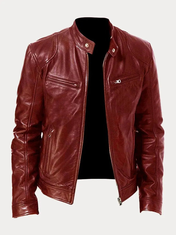 Fidel™ – Leren motorjack