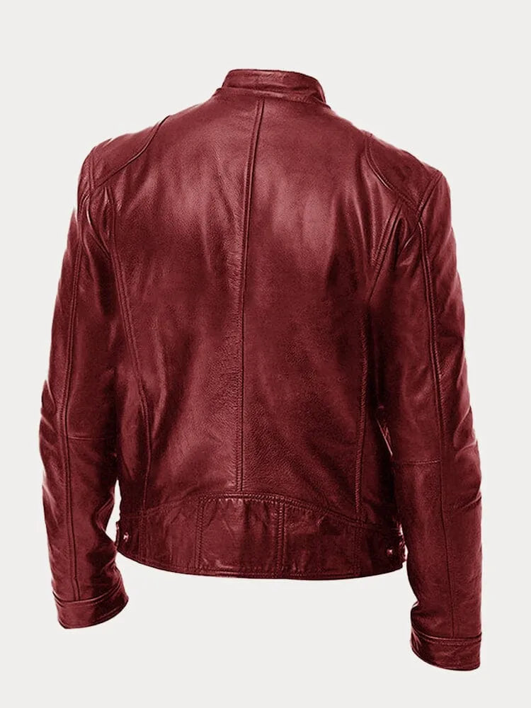 Fidel™ – Leren motorjack
